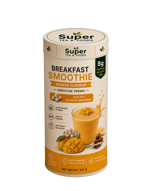 Super Tea & Foods Breakfast Smoothie Mango Flavour 210g