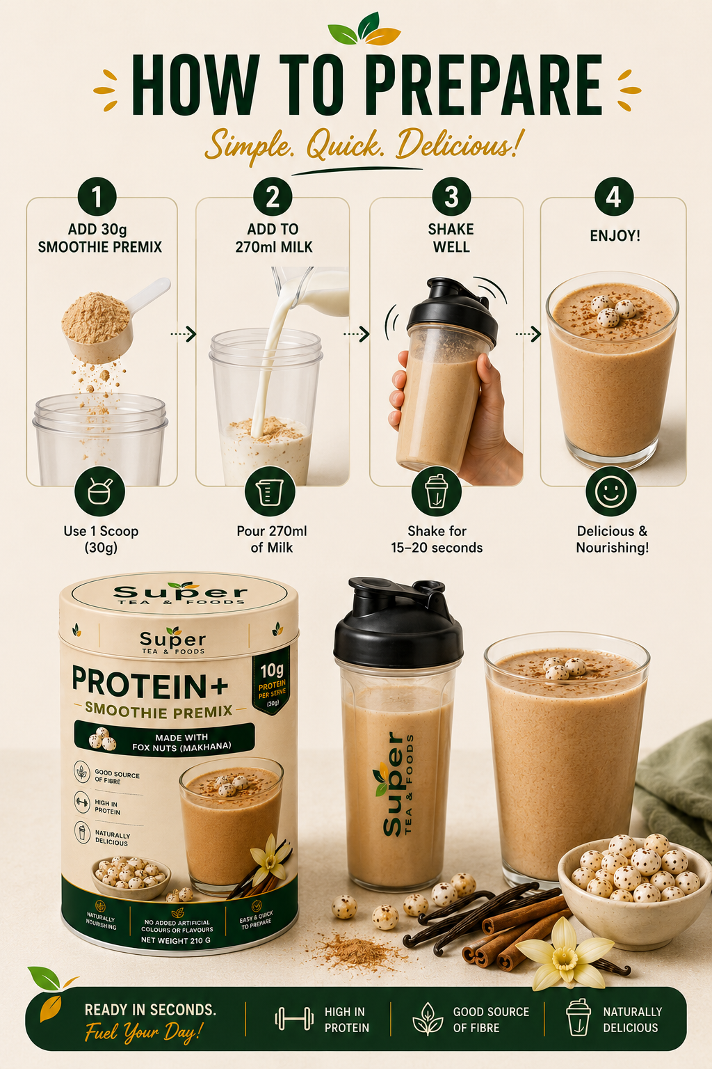 Protein+ Smoothie Premix