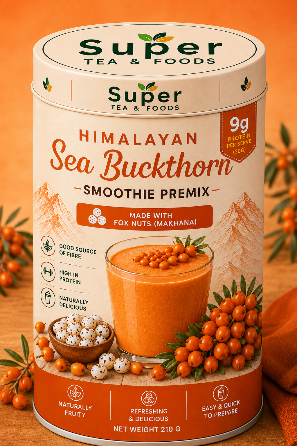 Himalayan Sea Buckthorn Smoothie Premix