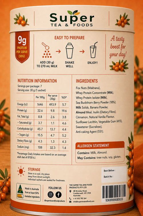 Himalayan Sea Buckthorn Smoothie Premix